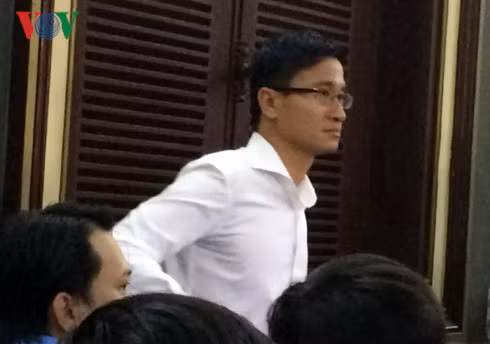 Ông Cao Toàn Mỹ tại tòa sáng 26/6