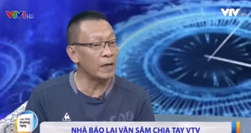 Nhà báo Lại Văn Sâm tham gia chương trình 
