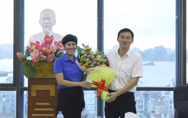 Đồng chí Lê Hùng Sơn - Bí thư Tỉnh Đoàn được hiệp thương chức vụ Chủ tịch Hội LHTN Việt Nam tỉnh Quảng Ninh khóa V.