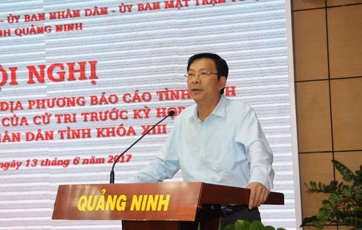Đồng chí Nguyễn Văn Đọc, Bí thư Tỉnh, Chủ tịch HĐND tỉnh phát biểu chỉ đạo hội nghị.