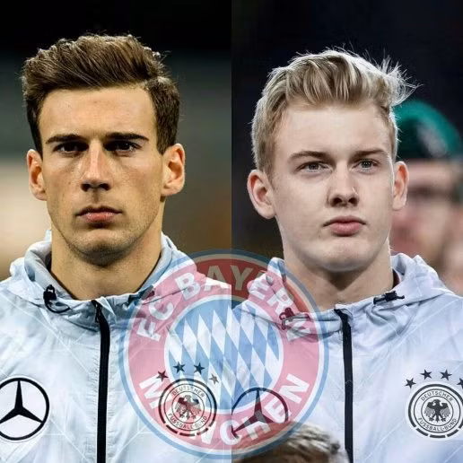  Leon Goretzka (trái) và Julian Brandt sẽ gia nhập Bayern Munich thời gian tới.