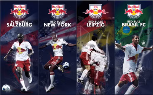  Red Bull sở hữu rất nhiều đội bóng ở khắp các quốc gia trên thế giới.