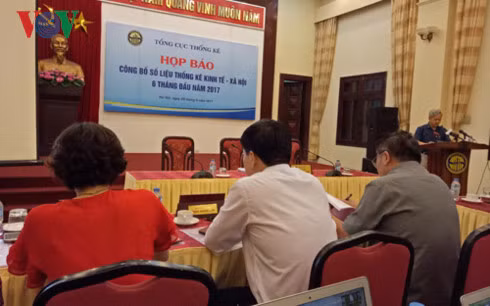 Buổi họp báo của Tổng cục thống kê sáng nay (29/6) công bố số liệu thống kê kinh tế - xã hội 6 tháng đầu năm 2017