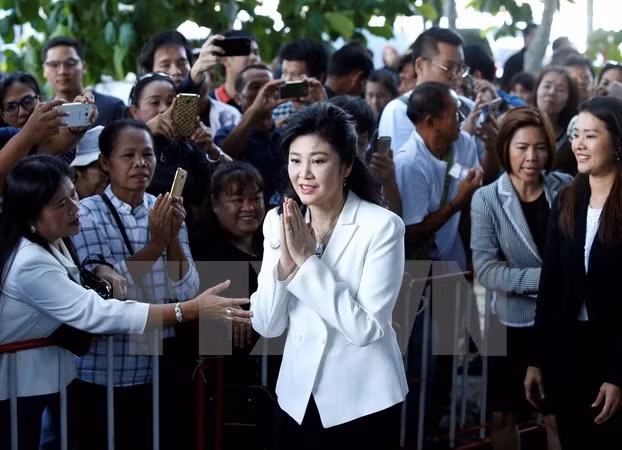 Cựu Thủ tướng Thái Lan Yingluck Shinawatra. (Nguồn: EPA/TTXVN)