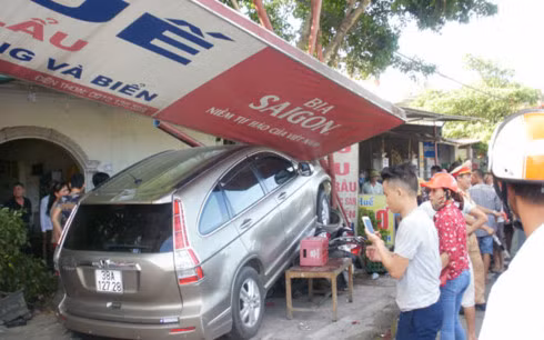 Hiện trường vụ tai nạn