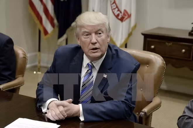 Tổng thống Mỹ Donald Trump. (Nguồn: EPA/TTXVN)