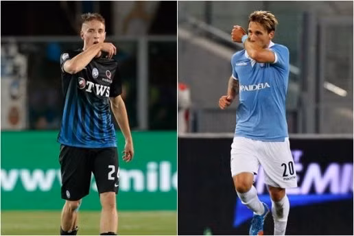  Andrea Conti và Lucas Biglia nhiều khả năng sẽ khoác lên mình chiếc áo sọc đỏ đen mùa giải 2017/18.