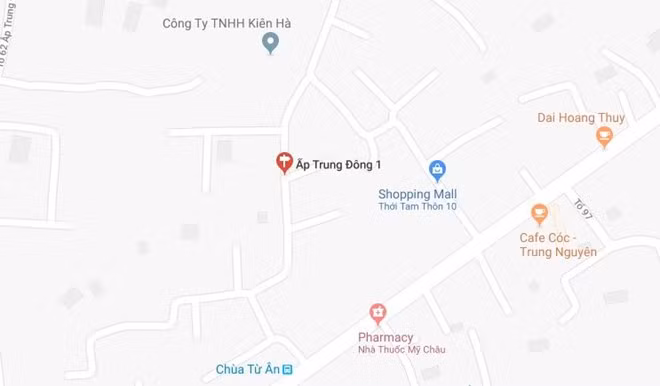 Vị trí xảy ra vụ nổ súng. (Nguồn: Google Maps)