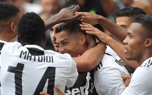  Juventus giành chiến thắng 2-1 trước Sassuolo tại vòng 4 Serie A (Ảnh: Getty Images).