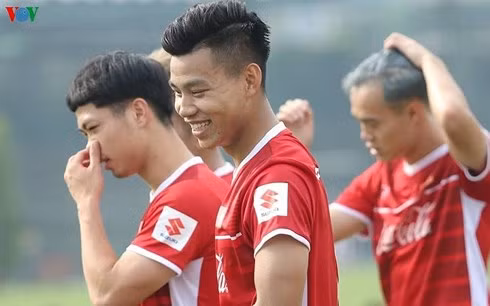  Các trụ cột của U23 Việt Nam như Văn Thanh, Văn Toàn, Văn Đức... vẫn được phép thi đấu tại SEA Games 2019. (Ảnh: Nhung Trần)