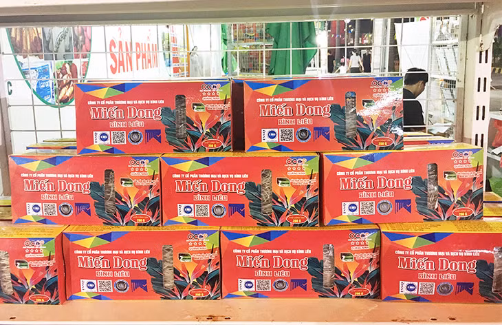 Ngoài siêu thị BigC, sản phẩm miến dong Bình Liêu chưa tiếp cận được với các kênh phân phối lớn khác trên địa bàn tỉnh