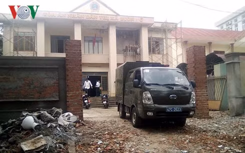 Tòa án nhân dân thị xã Buôn Hồ, nơi Hùng gây án.