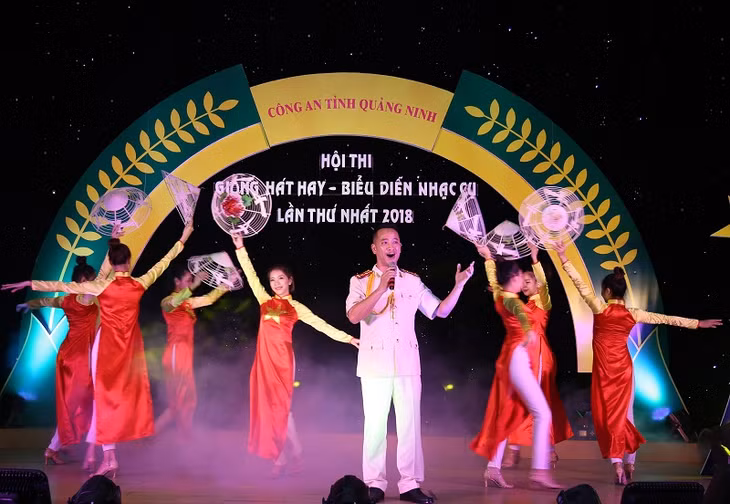 Một tiết mục đạt giải A tại hội thi.