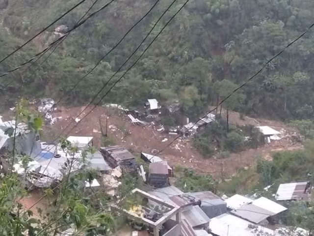 Nơi xảy ra vụ lở đất khiến 30 thợ mỏ thiệt mạng. (Nguồn: rappler.com)