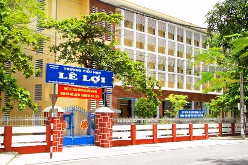 Trường tiểu học Lê Lợi. Ảnh: An Sơn