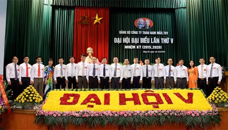 BCH Đảng bộ Công ty nhiệm kỳ 2015-2020 ra mắt.