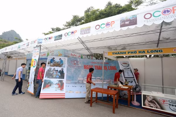 Đến với hội chợ lần này có gần 100 gian hàng trưng bày các sản phẩm nông sản của 14 huyện, thị xã, thành phố trong tỉnh.