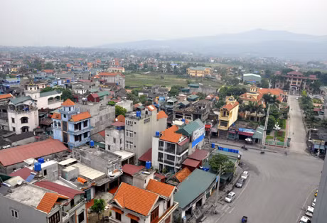 Một góc TX Đông Triều hôm nay. 