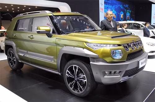 Baic BJ20 bản sao của Jeep Cherokee.