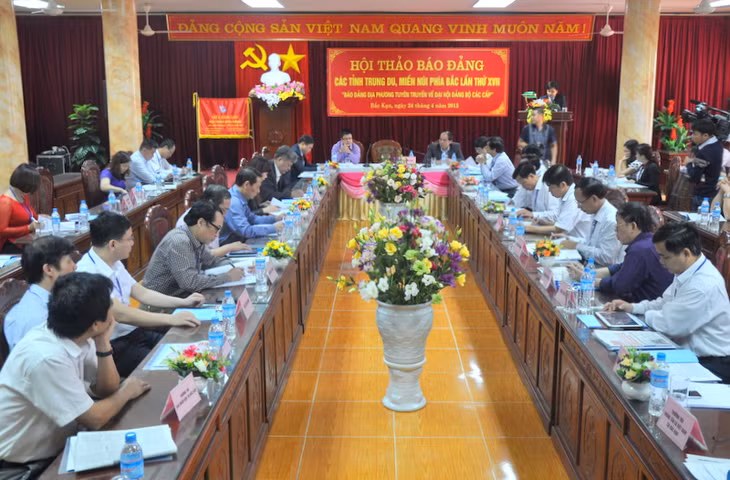 Quang cảnh buổi hội thảo.