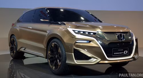 Honda Concept D ra mắt tại Shanghai Auto Show 2015.