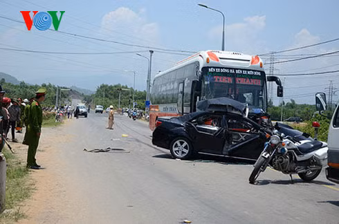 Hiện trường vụ tai nạn