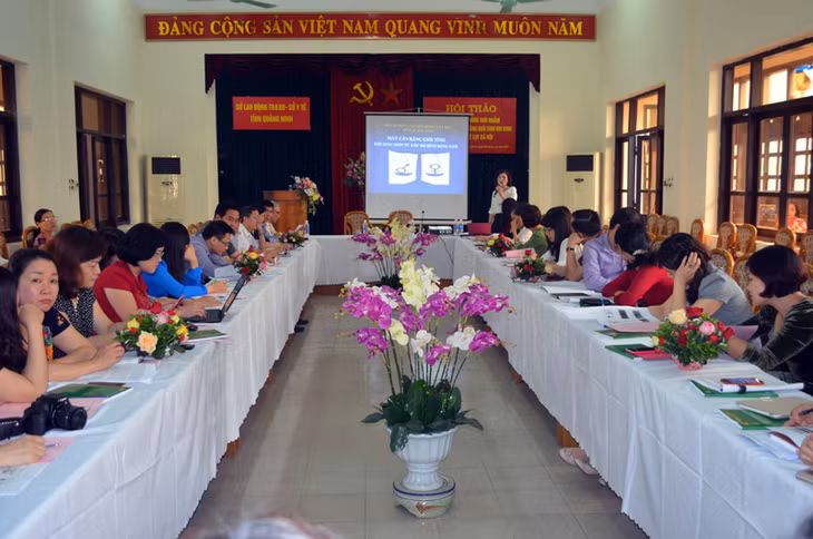 Quang cảnh hội thảo.