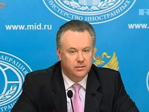 Người phát ngôn Bộ Ngoại giao Nga Alexander Lukashevich. (Nguồn: breakingnews.sy)