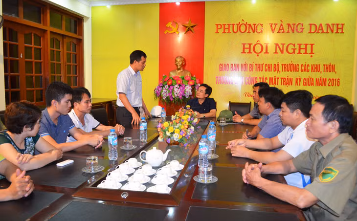 Phường Vàng Danh và doanh nghiệp than Vàng Danh sẵn sàng ứng cứu khi cs tình huống xấu trong đêm