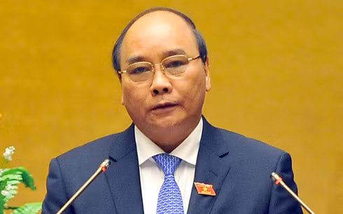 Ông Nguyễn Xuân Phúc tiếp tục được giới thiệu để Quốc hội bầu giữ chức vụ Thủ tướng Chính phủ nhiệm kỳ 2016-2021.