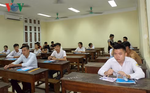 Thí sinh tham dự kỳ thi THPT Quốc gia năm 2016