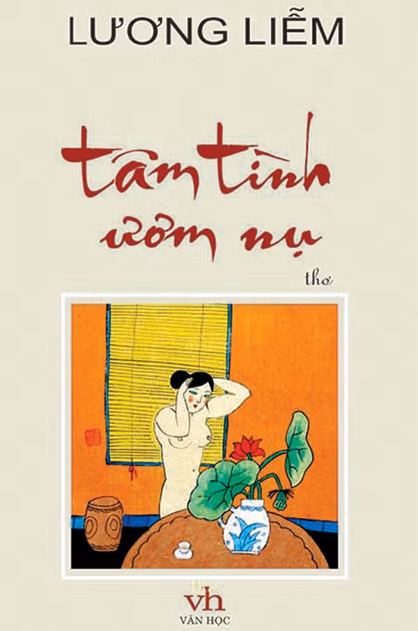 Trang bìa tập thơ “Tâm tình ươm nụ”