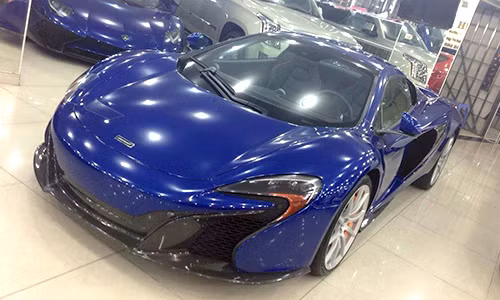 McLaren 650S Spider màu lạ xuất hiện tại Sài Gòn.