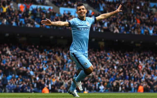  Aguero sắp được nâng lương khủng để ở lại Man City. Ảnh: Internet.