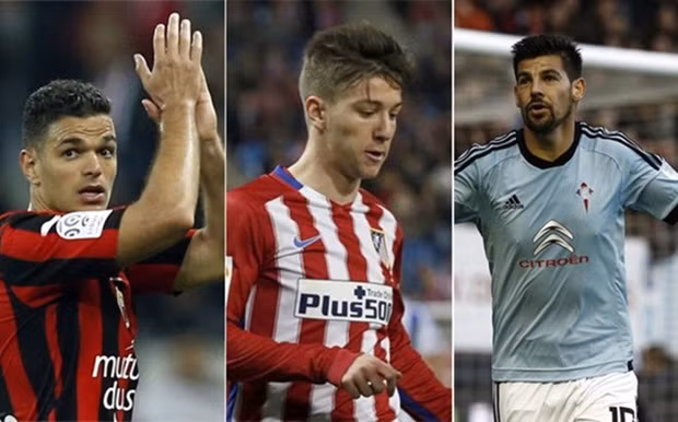 Từ Ben Arfa tới Vietto và Nolito, tất cả đều quay mặt với Barca. Ảnh: Internet.
