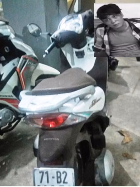 Một trong những tang vật Phúc đã táo tợn đi cướp.
