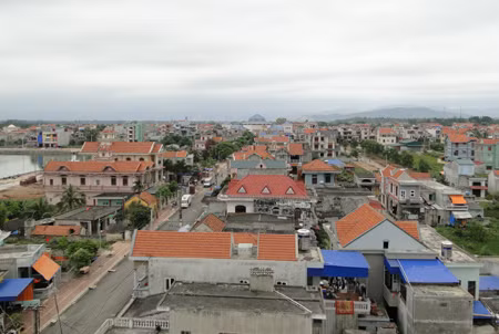 Một góc thị xã Quảng Yên. (Ảnh minh hoạ)