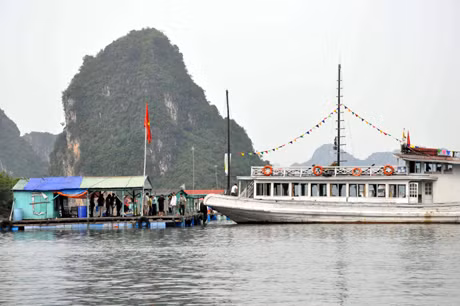 Nhưng hiện nay tình trạng tự ý cư trú, kinh doanh trên các bè, mảng vẫn đang tồn tại.