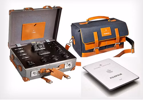 X-T1 Graphite Silver Globe-Trotter Kit.