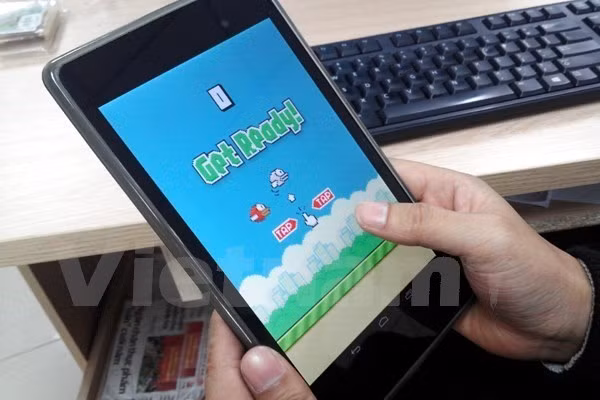 Flappy Bird có ảnh hưởng mạnh mẽ về tư duy phát triển trò chơi. (Nguồn: Vietnam+)