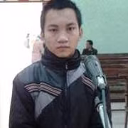Bị cáo Nông Văn Lăng tại phiên tòa sơ thẩm.