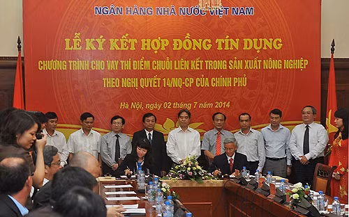 Đến tháng 11/2014 đã có 27 doanh nghiệp với 30 dự án tại 22 tỉnh, thành phố được tham gia chương trình thí điểm này, với tổng vốn cam kết từ các ngân hàng lên tới hơn 4.600 tỷ đồng.