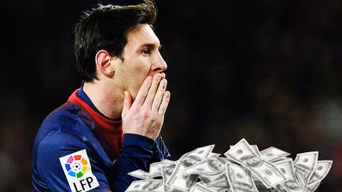 Messi có thể dễ dàng nhận 300.000 bảng/tuần