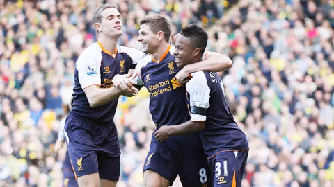 Một Liverpool không Balotelli vẫn đủ sức quật ngã Burnley ngay trên sân Turf Moor