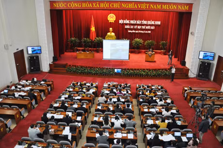Quang cảnh kỳ họp thứ 17, HĐND tỉnh khóa XII.&nbsp; Ảnh minh họa