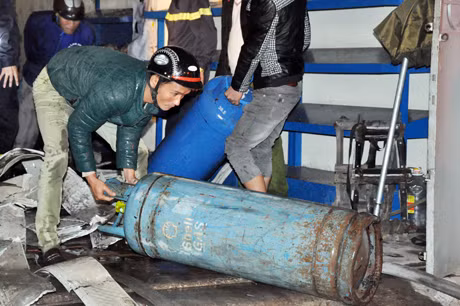 Những bình gas lớn
