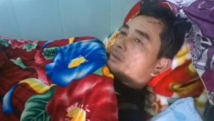 Ông Phan Văn Chinh kể lại giây phút bị côn đồ tấn công.