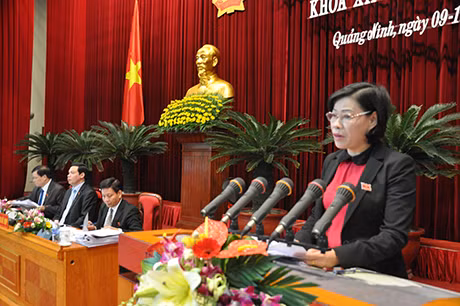 Lãnh đạo Sở Nội vụ trả lời chất vấn về vấn đề thu hút nguồn nhân lực chất lượng cao của tỉnh