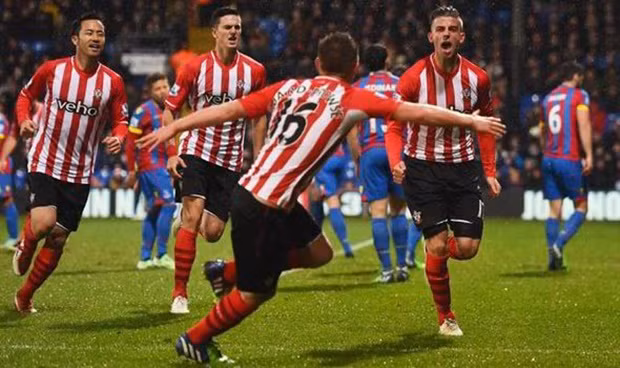  Southampton trở lại top 4. Ảnh internet.