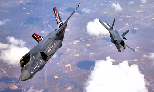 Tiêm kích F-35 của Mỹ. Ảnh: Wikipedia.